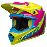 Bell Moto-9S Flex Sprite Helmet Yellow/Magenta