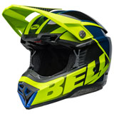 Bell Moto-10 Spherical Sliced MIPS Helmet Matte/Gloss Retina/Blue