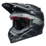 Bell Moto-9S Flex Banshee Helmet Satin Black/Silver