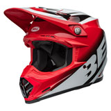 Bell Moto-9S Flex Rail Helmet Red/White