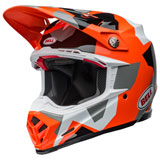 Bell Moto-9S Flex Rover Helmet Gloss Orange Camo