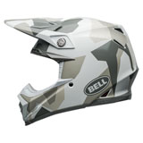 Bell Moto-9S Flex Rover Helmet White Camo