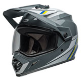 Bell MX-9 Adventure Alpine MIPS Helmet Grey/Blue