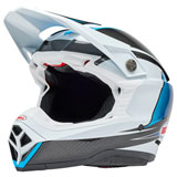 Bell Moto-10 Spherical Evade MIPS Helmet White/Blue