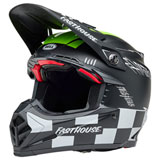 Bell Moto-9S Flex Fasthouse Smokebomb Helmet Black/Hi-Viz