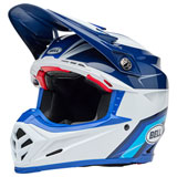 Bell Moto-9S Flex Merchant Helmet Blues