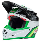 Bell Moto-9S Flex Merchant Helmet Green/Black