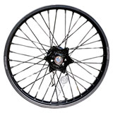 Bullet Proof Designs Pre-Drilled Complete Wheel - Front Black