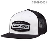 Can-Am Shopster Snapback Hat White