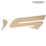 Can-Am OEM Rear Door Decal Desert Tan & Carbon Black