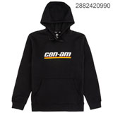 Can-Am Emblem Hooded Sweatshirt Black