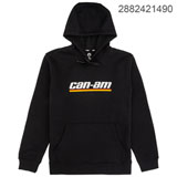 Can-Am Emblem Hooded Sweatshirt Black