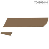 Can-Am OEM Front Door Main Decal Desert Tan & Carbon Black