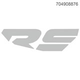 Can-Am OEM Front Door Main Decal Intense Blue