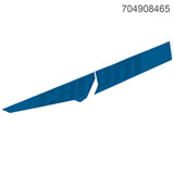 Can-Am OEM Front Door Main Decal Octane Blue