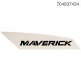 Can-Am OEM Front Door Secondary Decal White