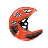 Cycra Tri-Flow Front Disc Cover with Mounting Kit Red