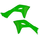 Cycra Replica Radiator Shrouds Green