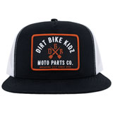 DBK MP Trucker 2Fifty Snapback Hat Black