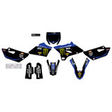 D’Cor Visuals Complete Graphics Kit '22 Star Yamaha, Black Background