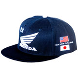 D’Cor Visuals Honda Factory Snapback Hat Navy