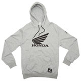 D’Cor Visuals Honda Wing Hooded Sweatshirt Grey