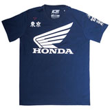 D’Cor Visuals Honda Factory T-Shirt Navy