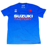 D’Cor Visuals Suzuki Factory T-Shirt Blue