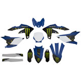 D’Cor Visuals Complete Graphics Kit Monster Energy Slash, White Background