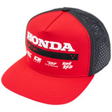 D’Cor Visuals Honda Factory2 Snapback Hat Red