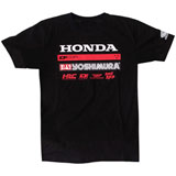 D’Cor Visuals Honda Factory2 T-Shirt Black