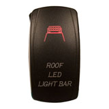 Dragonfire Racing LED Accessory Switch Red Light