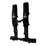 Dragonfire Racing 4-Point Safety Harness with Automotive Buckle Black