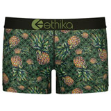Ethika Women's Staple Boy Shorts Pineapple Express