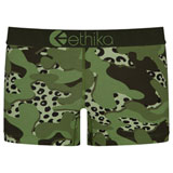 Ethika Women's Staple Boy Shorts Camo Leopard
