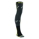 EVS Fusion Knee Brace Socks Black/Hi-Vis Yellow