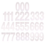 Factory Effex Standard Numbers White
