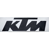 Factory Effex Die-Cut Sticker KTM Black