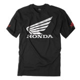 Factory Effex Honda Big Wing T-Shirt  Black