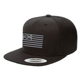 Factory Effex Flag Snapback Hat Black