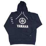Factory Effex Yamaha Stack Hooded Pullover Sweatshirt Navy