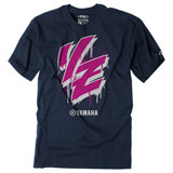 Factory Effex Youth Yamaha Drip T-Shirt Navy