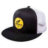 Factory Effex Honda Gold Label Snapback Hat Black/White