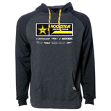 Factory Effex Rockstar Racewear Hooded Pullover Sweatshirt Charcoal/Black
