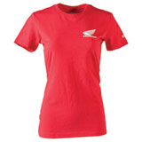Factory Effex Women's Honda Icon T-Shirt Red