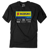 Factory Effex Suzuki Racewear T-Shirt Black