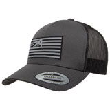 Factory Effex Flag Snapback Hat Grey/Black