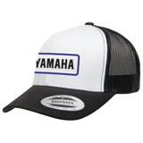 Factory Effex Yamaha Throwback Snapback Hat White/Black