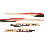 Factory Effex OEM Swing Arm Decals Red