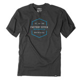 Factory Effex FX Moto Supply T-Shirt Heather Charcoal